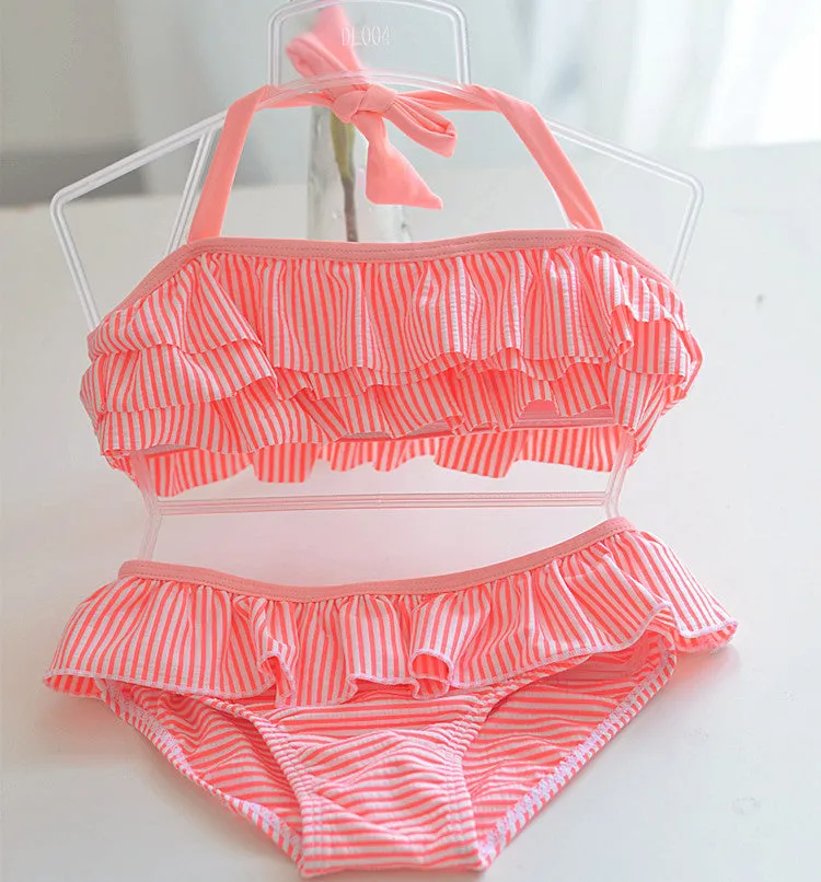 1-8 Years Children Swimwear Bikini Set