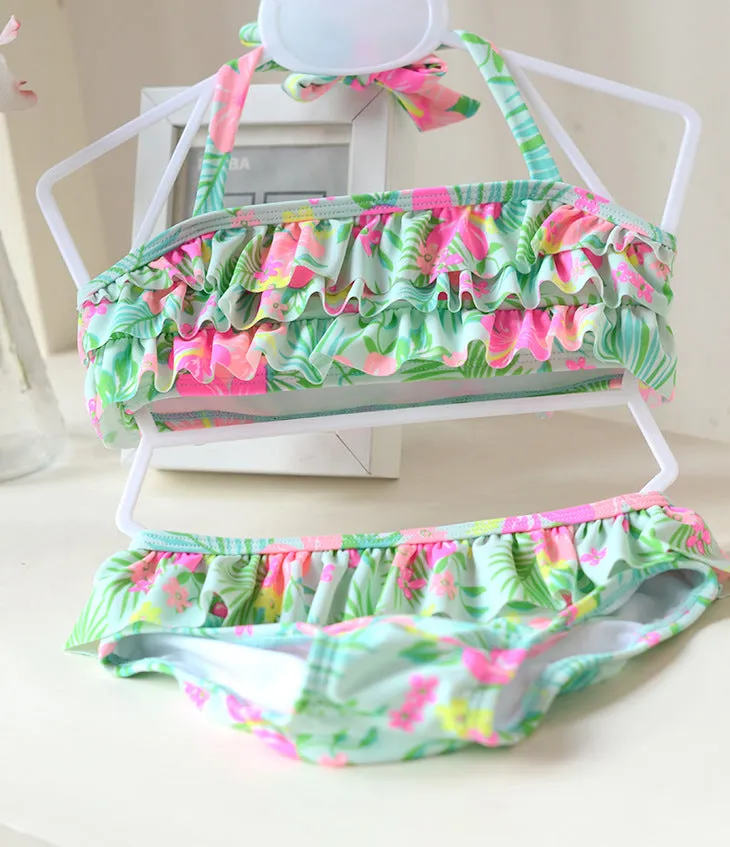 1-8 Years Children Swimwear Bikini Set
