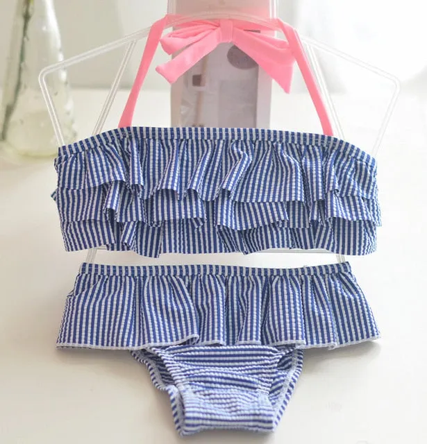 1-8 Years Children Swimwear Bikini Set