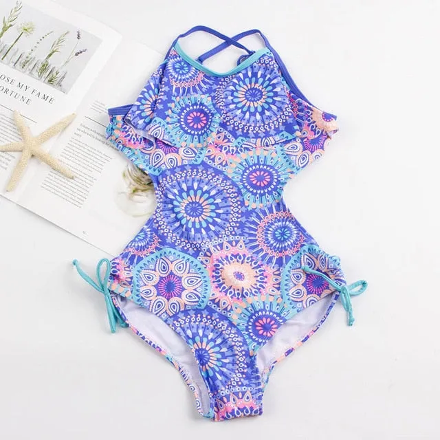 10-16 Years Children One Piece  Swimwear