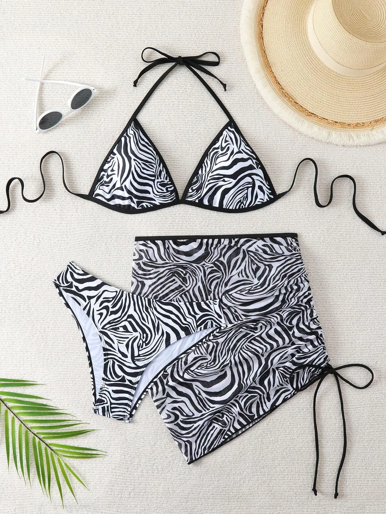 12574 1t-010 Conjunto de bikini 3 Pzas