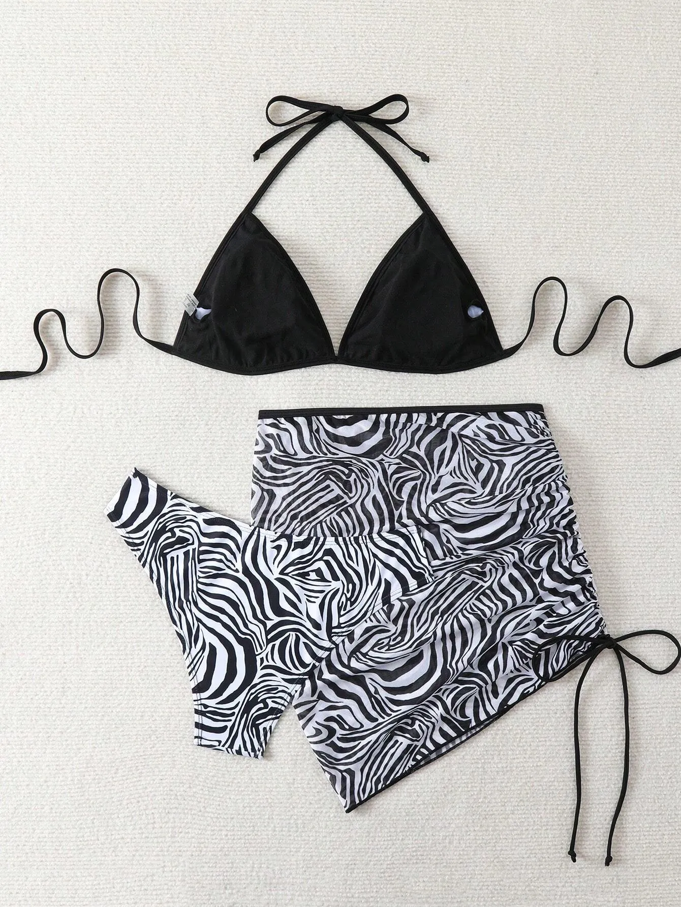 12574 1t-010 Conjunto de bikini 3 Pzas