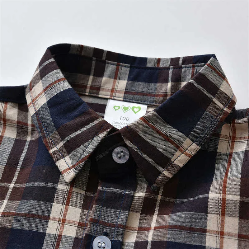 2 Pieces Set Baby Kid Boys Dressy Checked Bow Shirts And Suits Trousers Wholesale 211109435