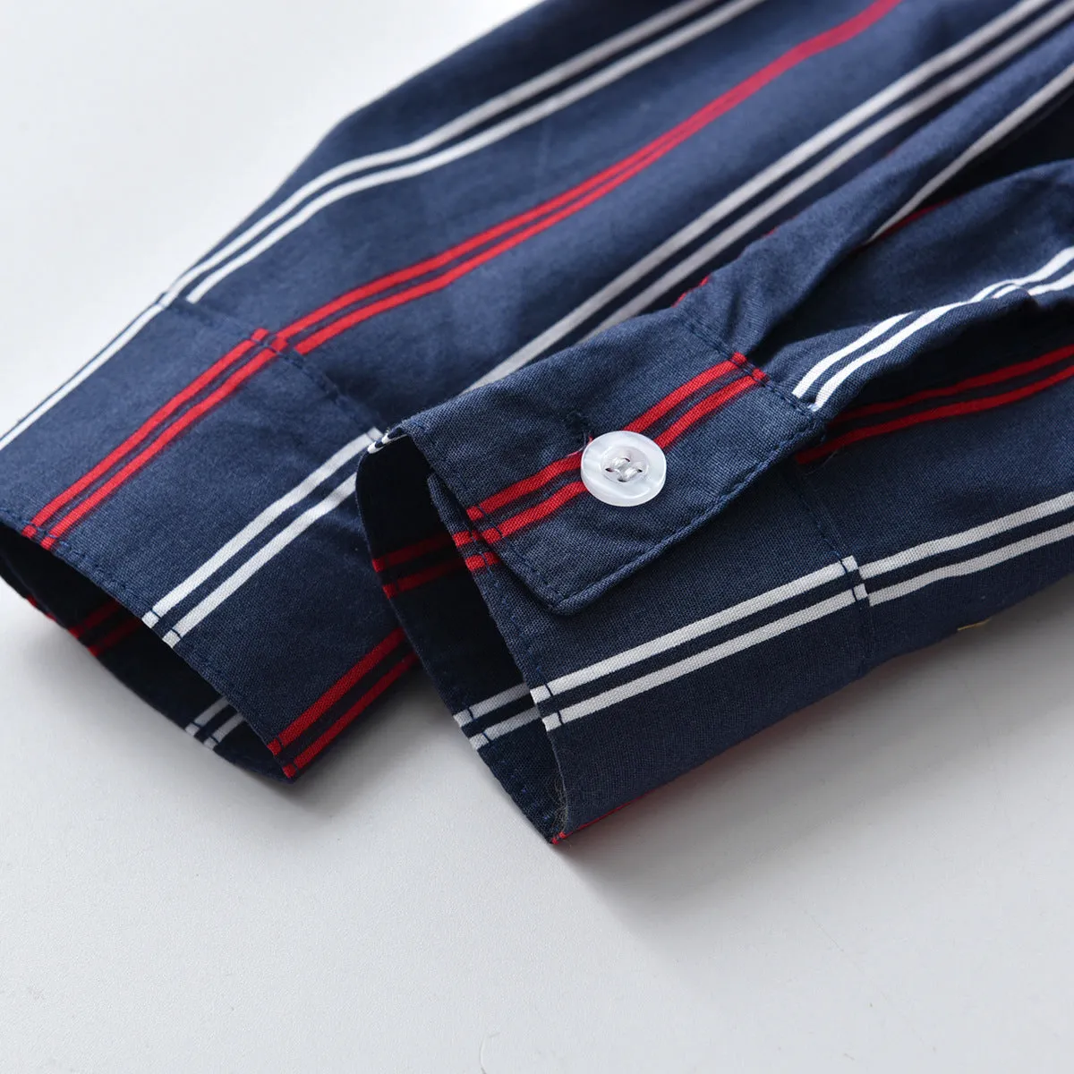 2 Pieces Set Baby Kid Boys Dressy Striped Bow Shirts And Suits Trousers Wholesale 211109332