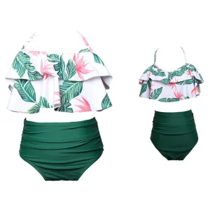 2019 Swimwear Family Mother-Girl One Piece Monokini