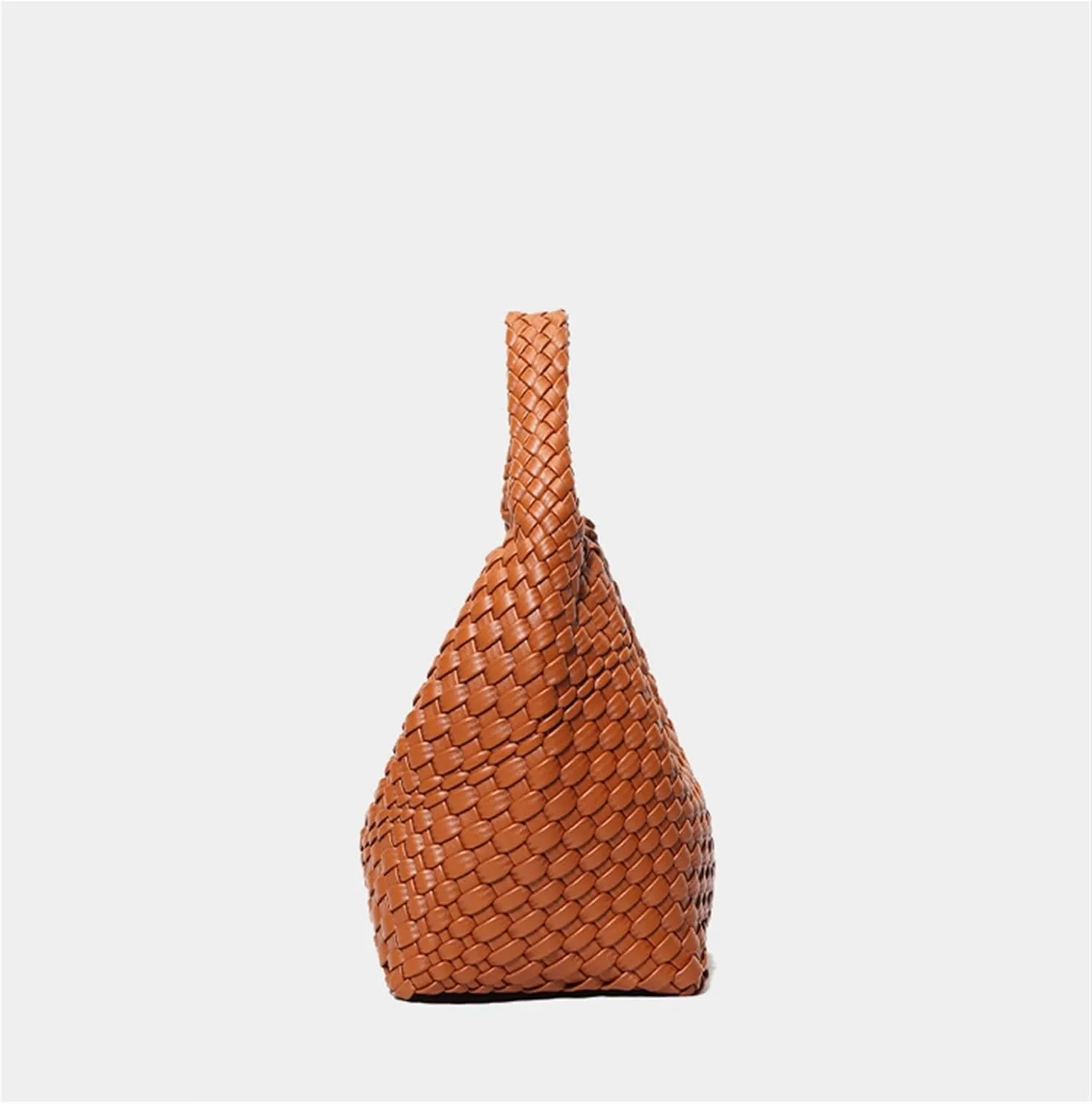 2024 Hand-woven Bag Portable Bucket Bag For Women Large Capacity Versatile Crossbody Commuter Bag(A)