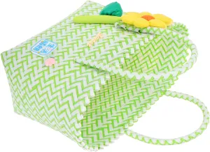 Alipis Woven Bag Handles Cotton Rope Storage Basket Craft Tote Organizer Versatile Extra Large Basket for