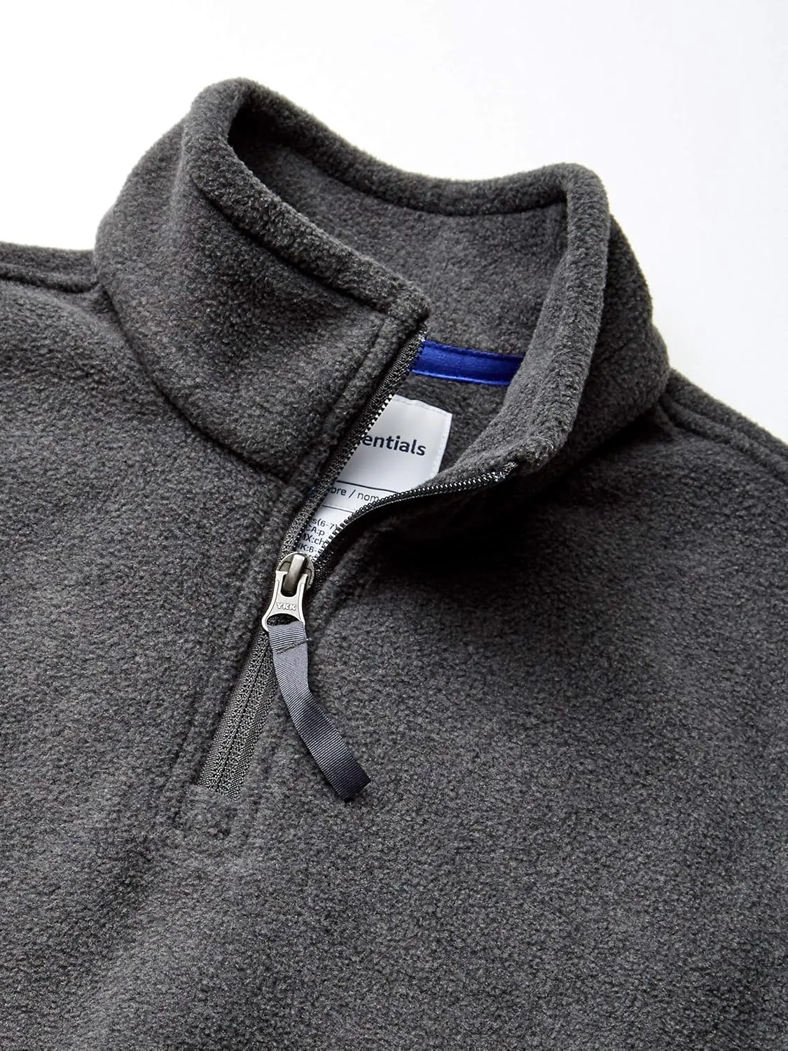 Amazon Essentials Boys and Toddlers' Polar Fleece Quarter-Zip Pullover Jacket