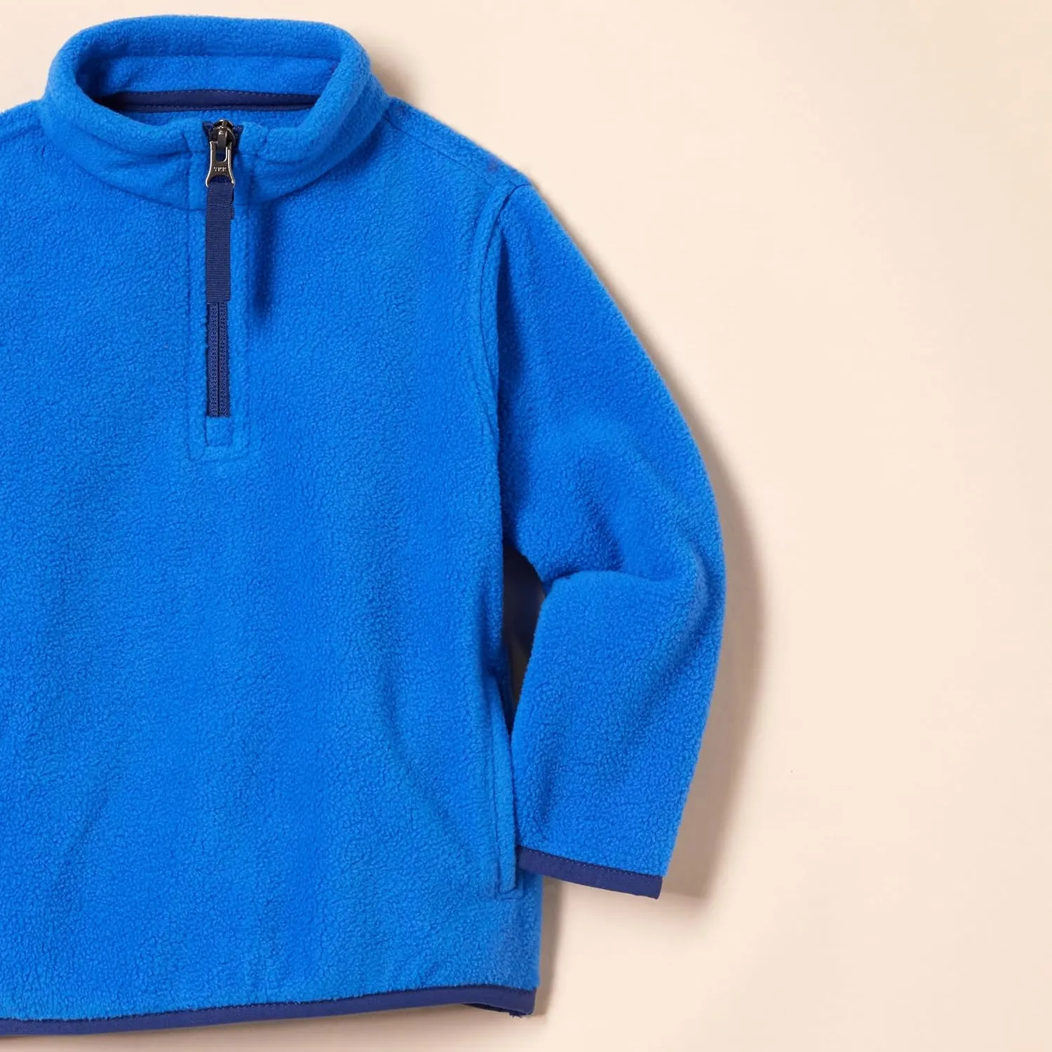 Amazon Essentials Boys and Toddlers' Polar Fleece Quarter-Zip Pullover Jacket