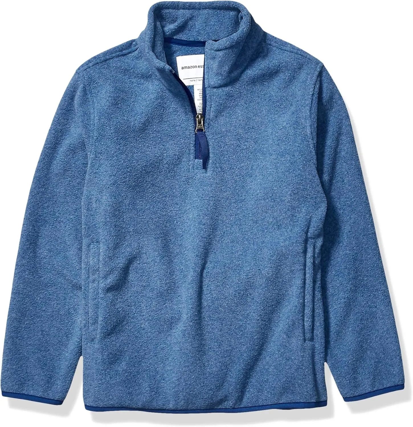 Amazon Essentials Boys and Toddlers' Polar Fleece Quarter-Zip Pullover Jacket