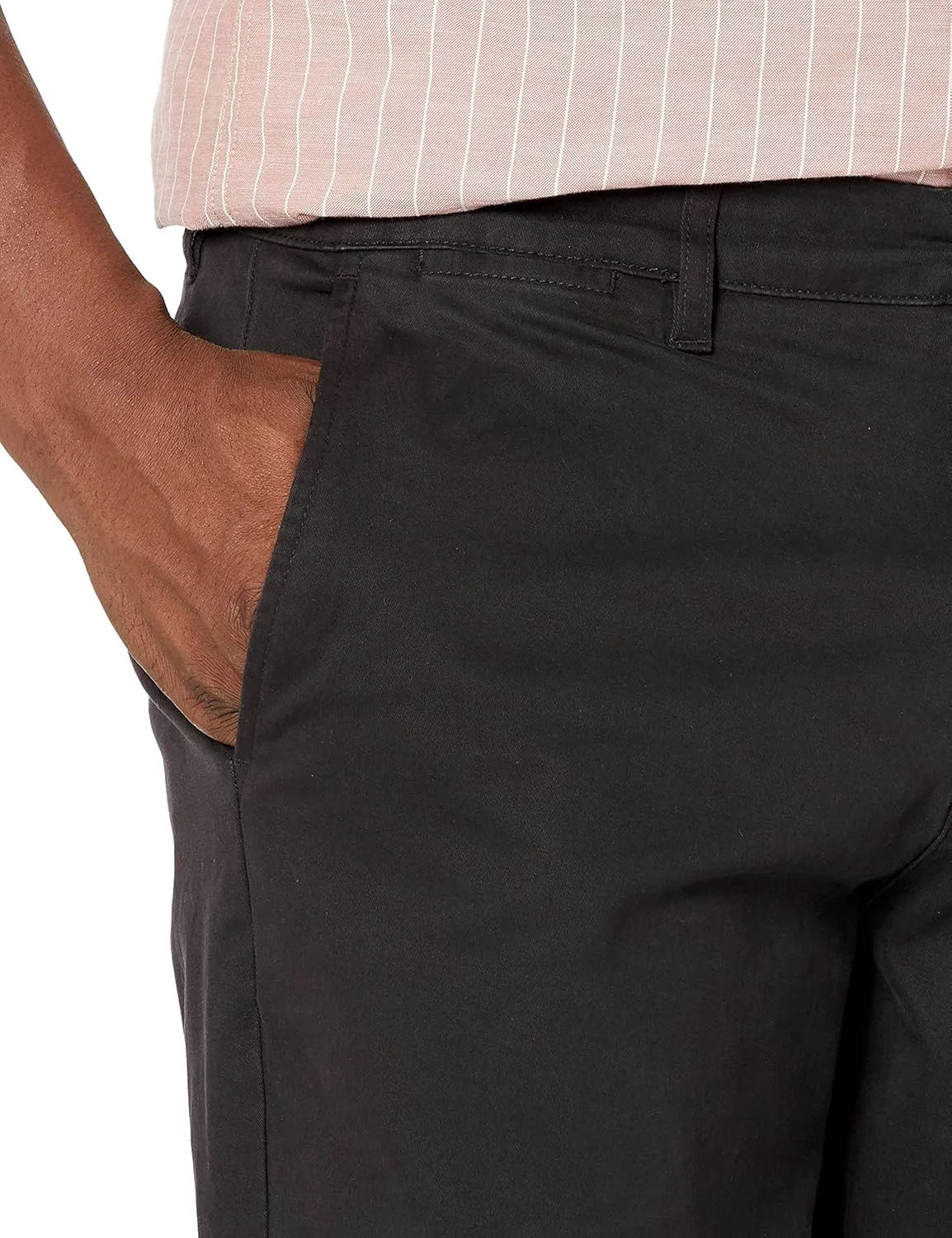 Amazon Essentials Men's Athletic-Fit Washed Comfort Stretch Chino Pant (Previously Goodthreads)