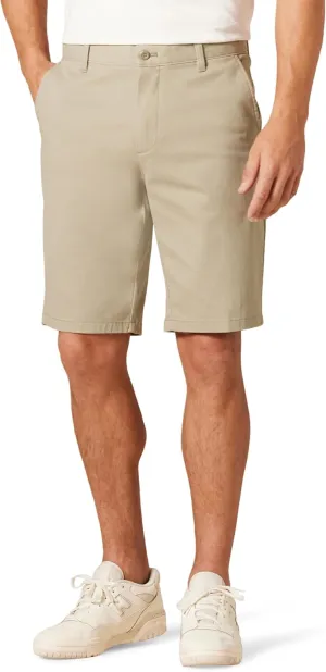 Amazon Essentials Men's Slim-Fit 11" Flat-Front Comfort Stretch Chino Short