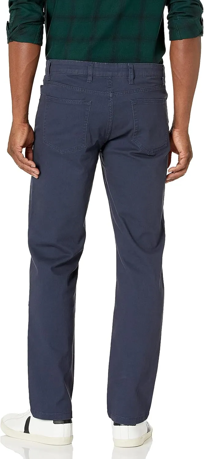 Amazon Essentials Men's Straight-Fit 5-Pocket Comfort Stretch Chino Pant (Previously Goodthreads)
