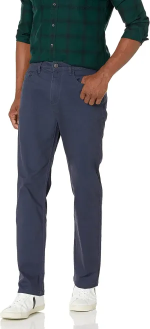 Amazon Essentials Men's Straight-Fit 5-Pocket Comfort Stretch Chino Pant (Previously Goodthreads)