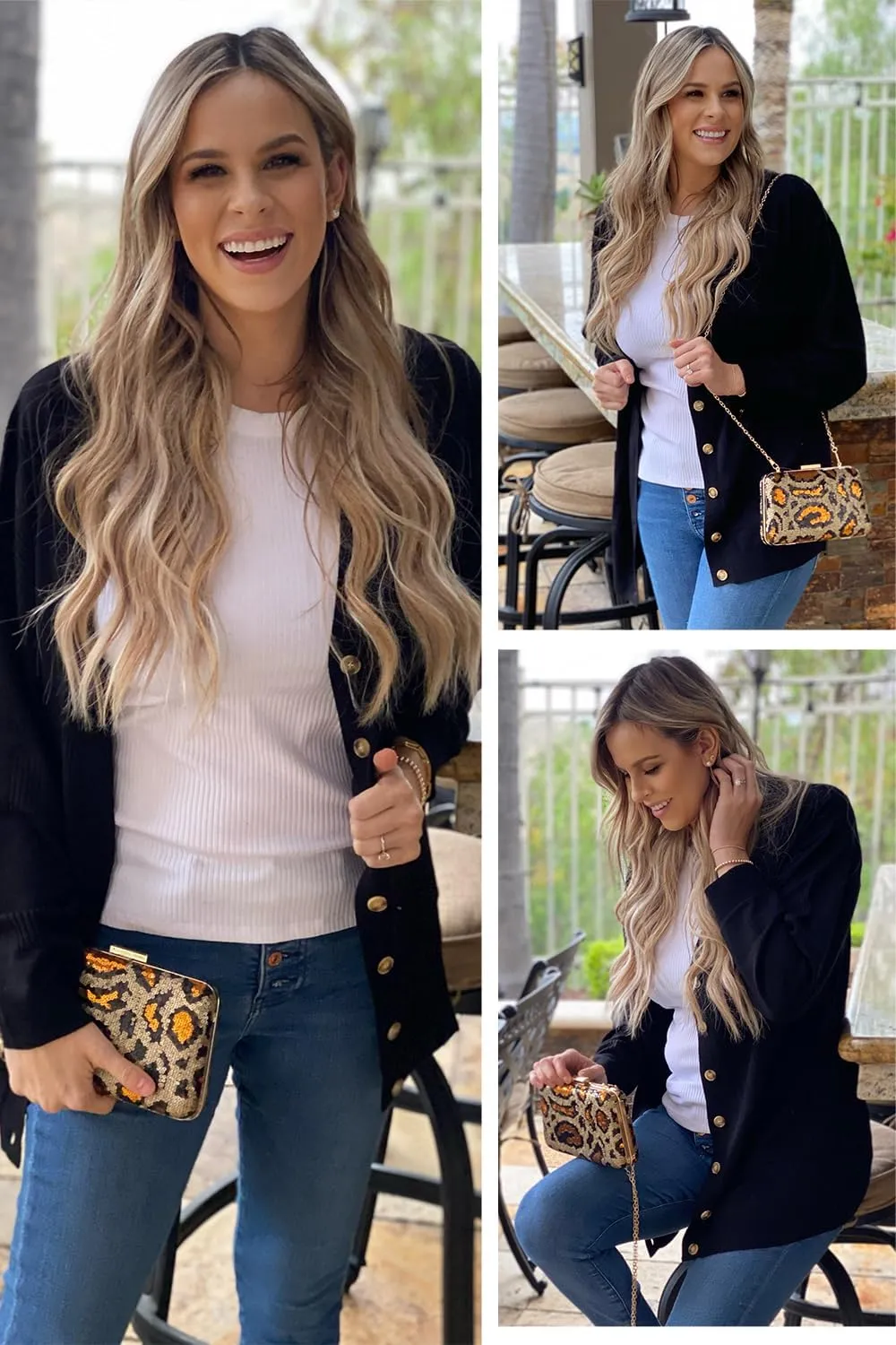 Arach&Cloz Women's Lightweight Cardigan Sweater Fashion Long Sleeve Summer Casual Outfits with Pocket Cozy Clouds