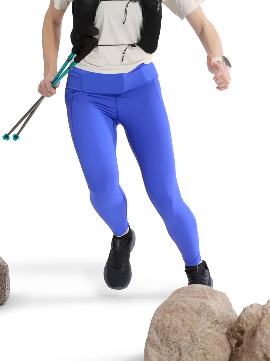 Arc'teryx Essent High-Rise Utility Legging 26 Women's | Versatile Stretch Legging with Bounce-Free Storage