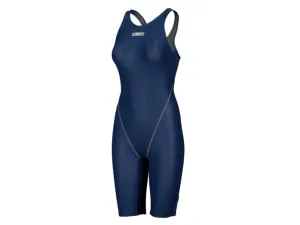Arena Powerskin ST Open Back Girls Swimsuit (Navy)