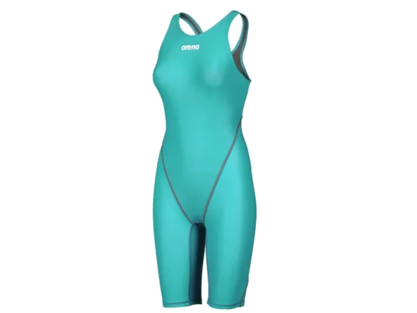 Arena Powerskin ST Open Back Ladies Swimsuit (Aquamarine)