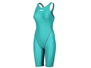 Arena Powerskin ST Open Back Ladies Swimsuit (Aquamarine)