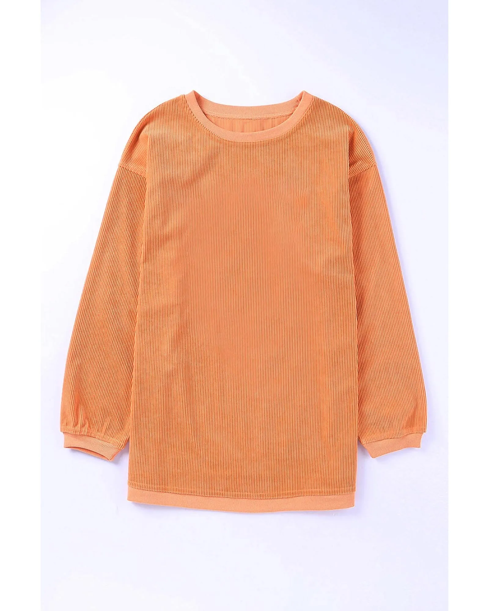 Azura Exchange Corn Graphic Orange Crop Top Sweatshirt - M