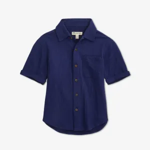 Beach Shirt | Navy Blue
