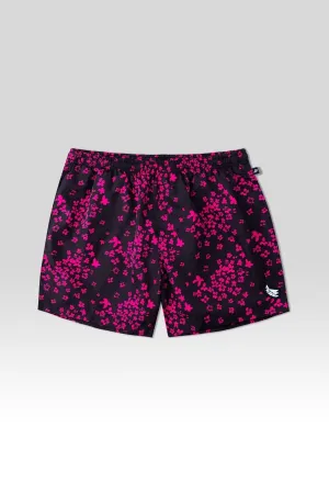 Blossom Black Runner Swim Trunks