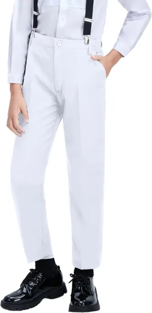 Boys Dress Pants Formal Suits Pants School Unifrom Dresswear