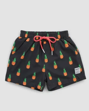 Boy's Swim Shorts - Margarita Jr. (Black)