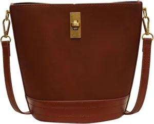 Bucket Bag Crossbody Handbag for Women Fashionable and Versatile Purses Small Tote Work Shoulder Handle Bag