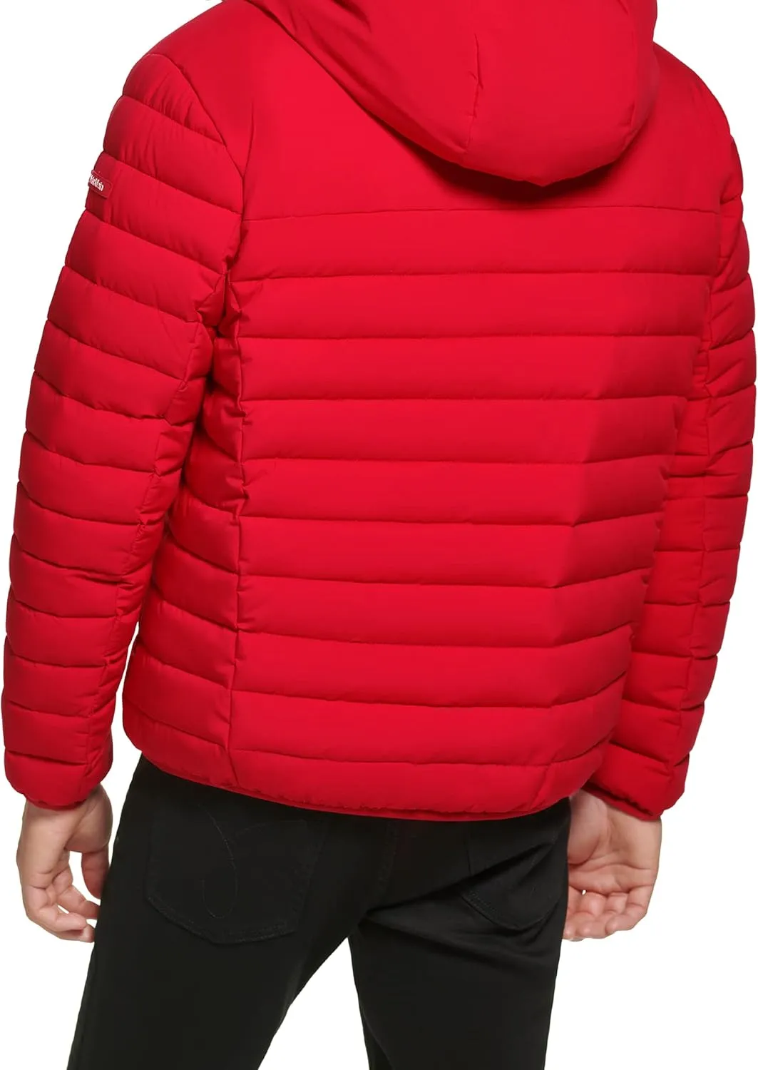 Calvin Klein Men's Mid-weight Sherpa Lined Puffer
