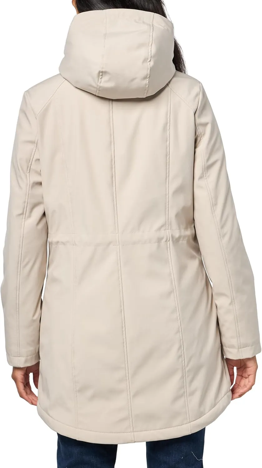 Calvin Klein Women's Hooded Zip Front Long Sleeve Puffer