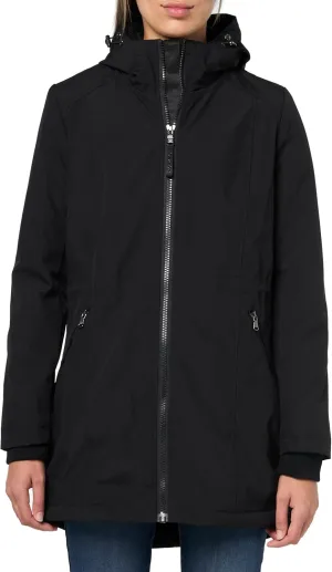 Calvin Klein Women's Hooded Zip Front Long Sleeve Puffer
