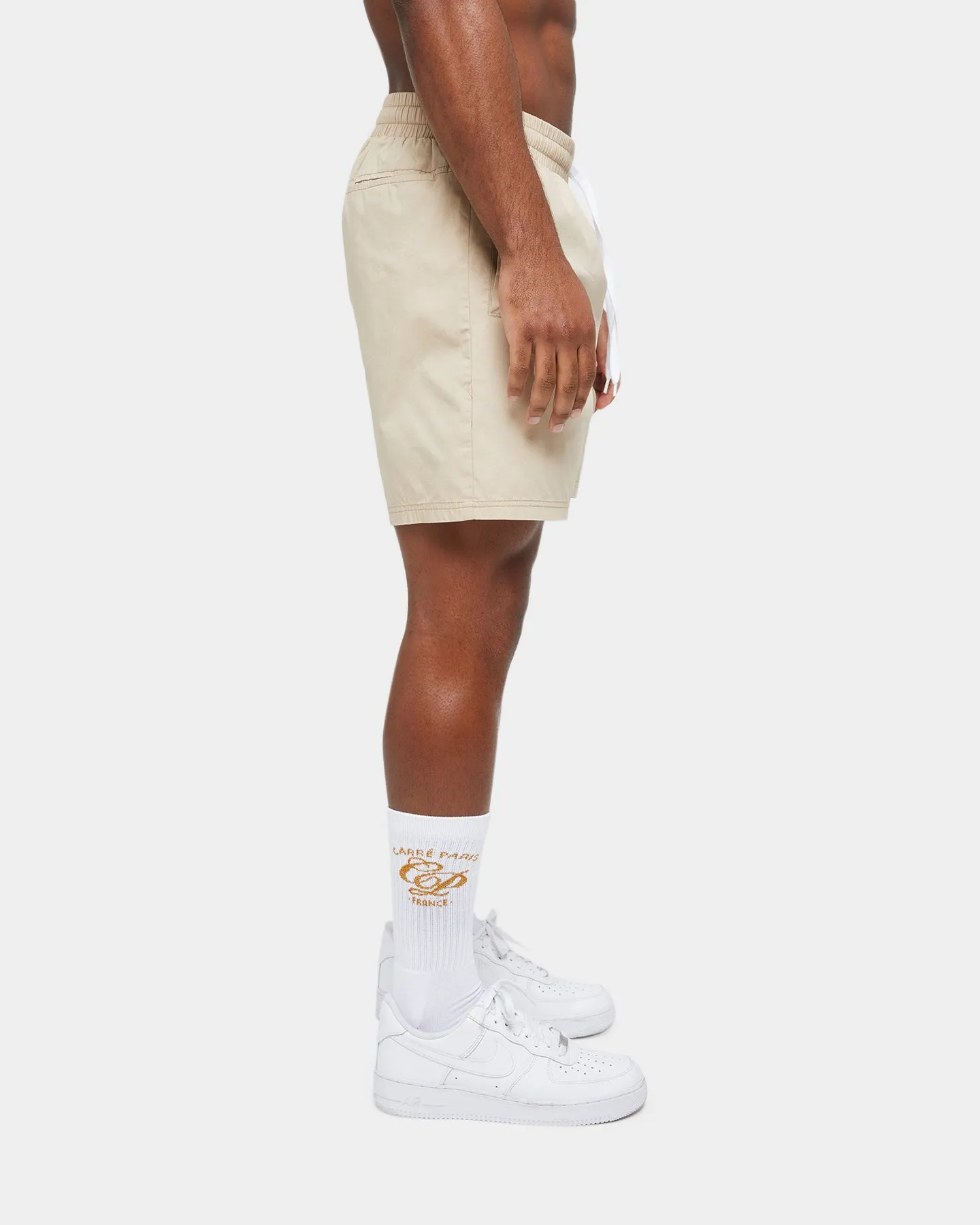 Carré Simplicité Slide Shorts Stone