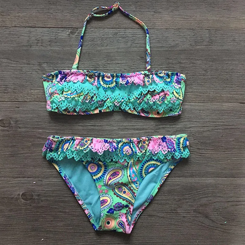 Children Swimwear Bikini Set