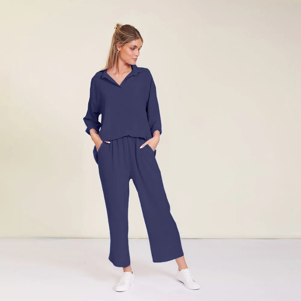 Clara Set (Navy)