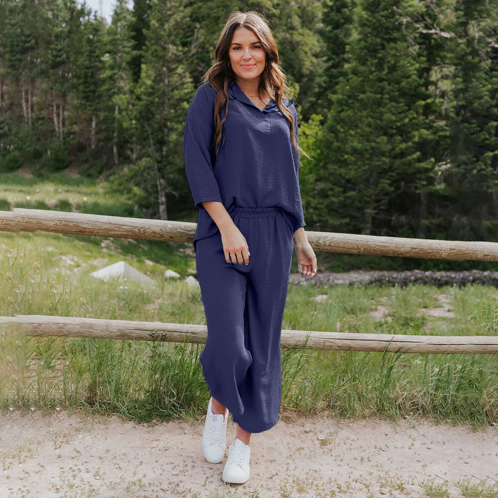 Clara Set (Navy)