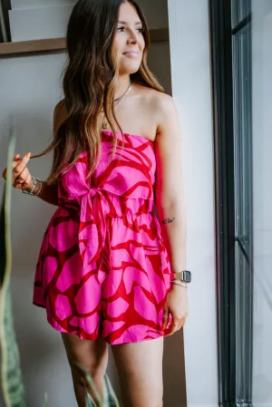 Cleo Printed Romper