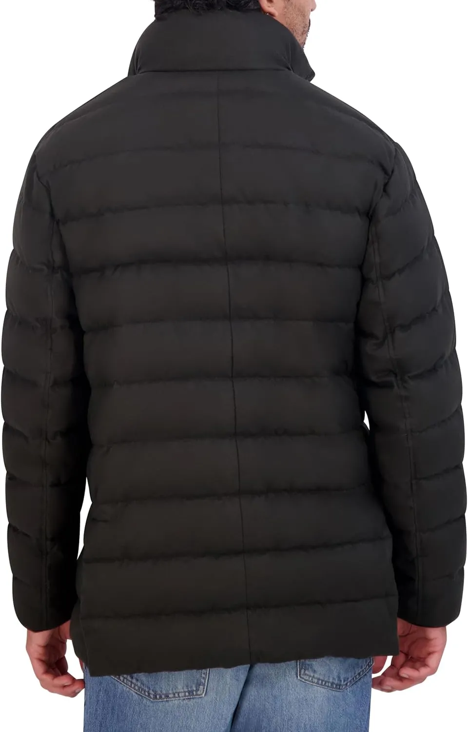 Cole Haan Men's Quilted Jacket with Light Weight Bib