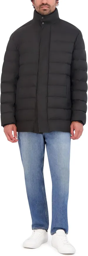 Cole Haan Men's Quilted Jacket with Light Weight Bib