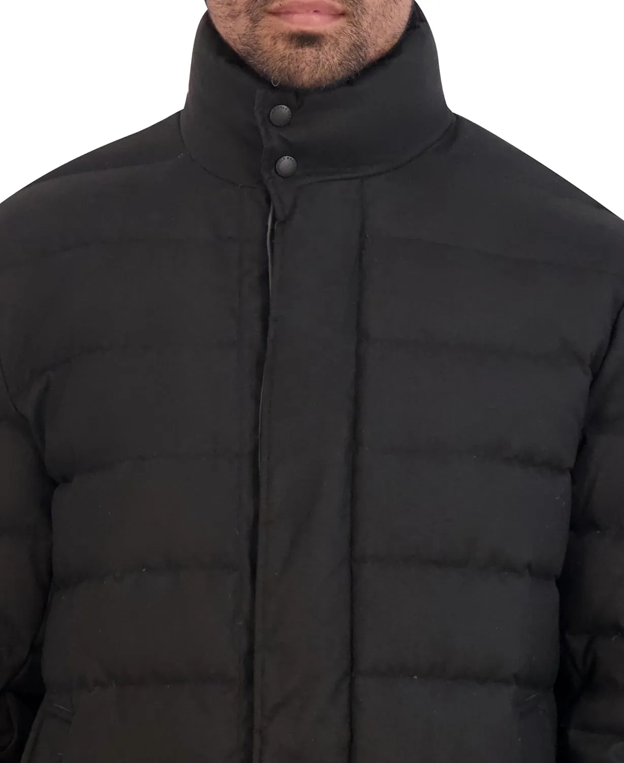 Cole Haan Men's Quilted Jacket with Light Weight Bib