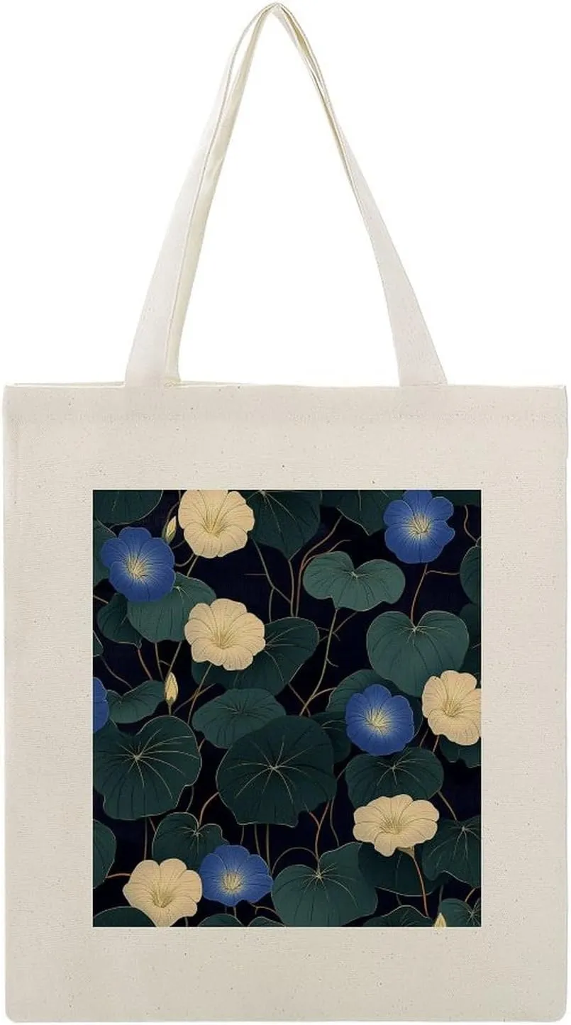 Colorful Butterfly GraffitiSimple And Versatile Canvas Tote Bag, Environmentally Friendly And Durable Shopping Bag