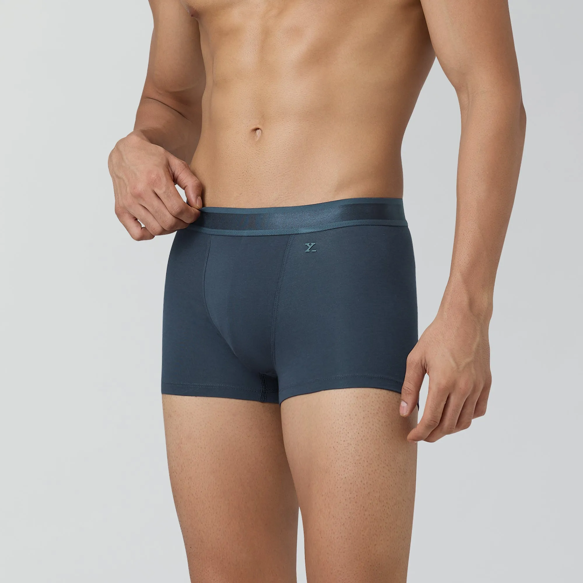 Crest Supima Modal Trunks Pacific Blue