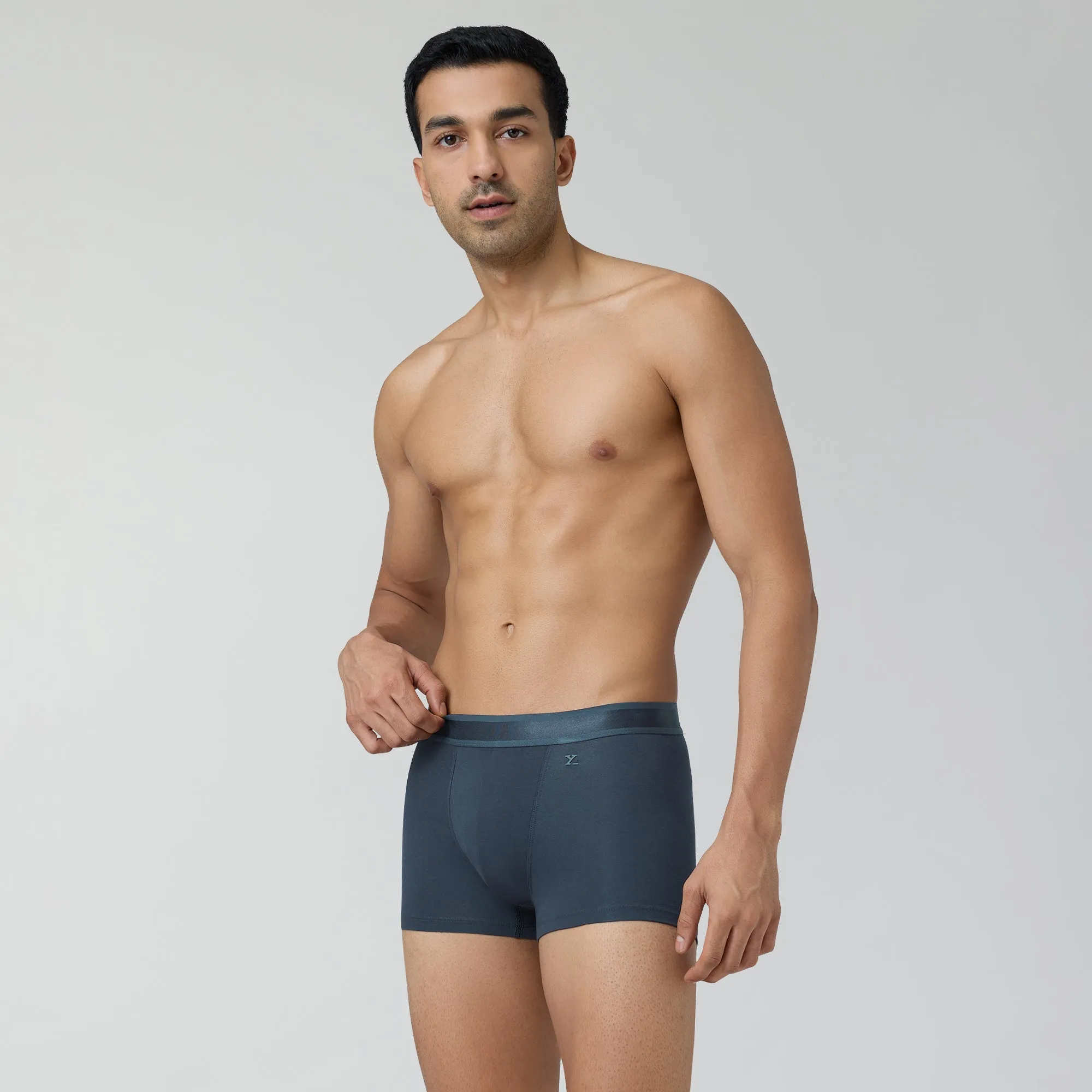 Crest Supima Modal Trunks Pacific Blue