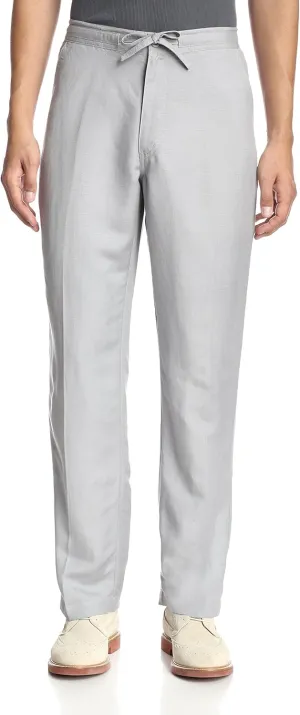 Cubavera Men's Linen-Blend Pants with Drawstring (Size Small-5x Big & Tall)