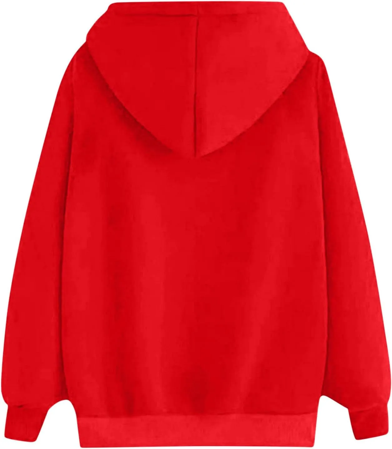 Cute Hoodies For Women 2024 Trendy Love Heart Print Hooded Sweatshirts Casual Loose Teen Girls y2k Hoodie Pullovers