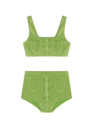 Daisy Green Kids Bikini