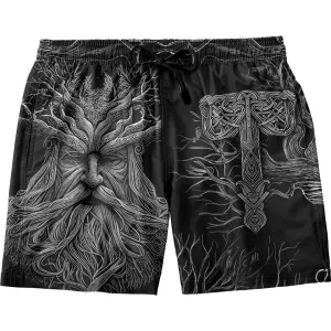 Dark Throne Swim Trunks