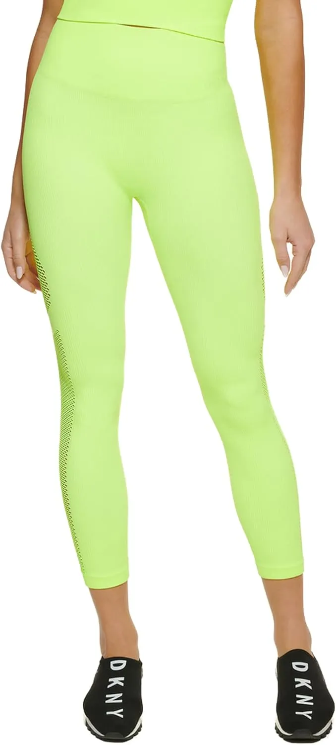 DKNY Women's Tummy Control Workout Yoga Leggings