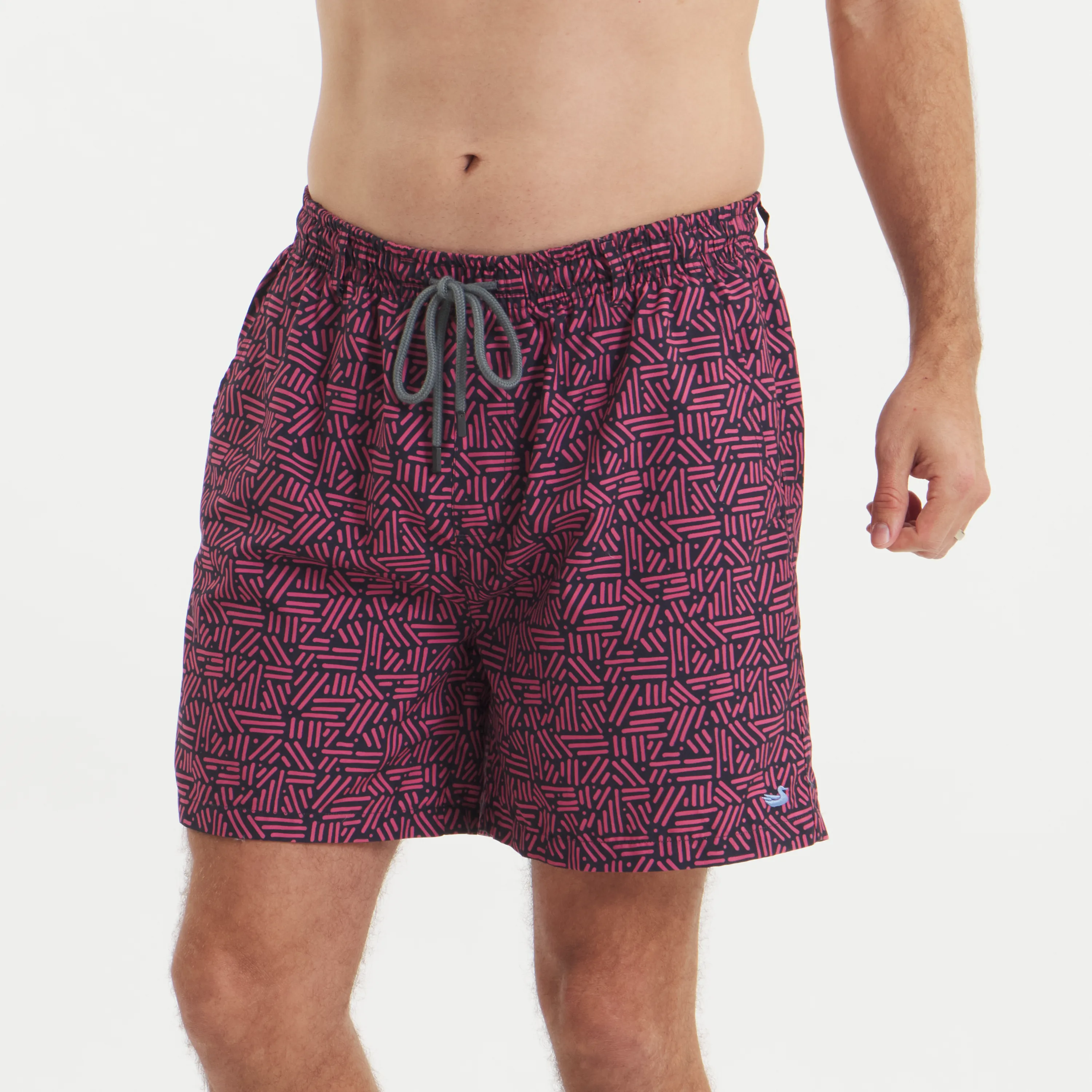 Dockside Swim Trunk - Dots & Lines