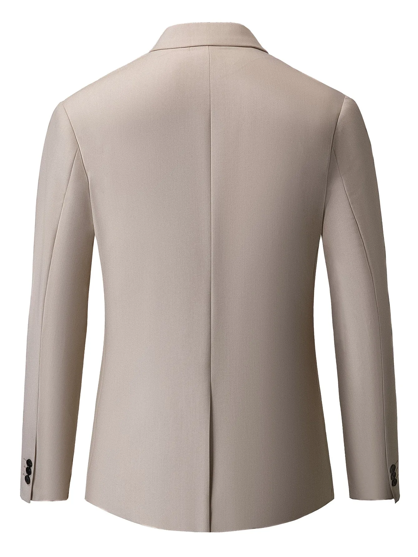 Double Button Slit Back Blazer